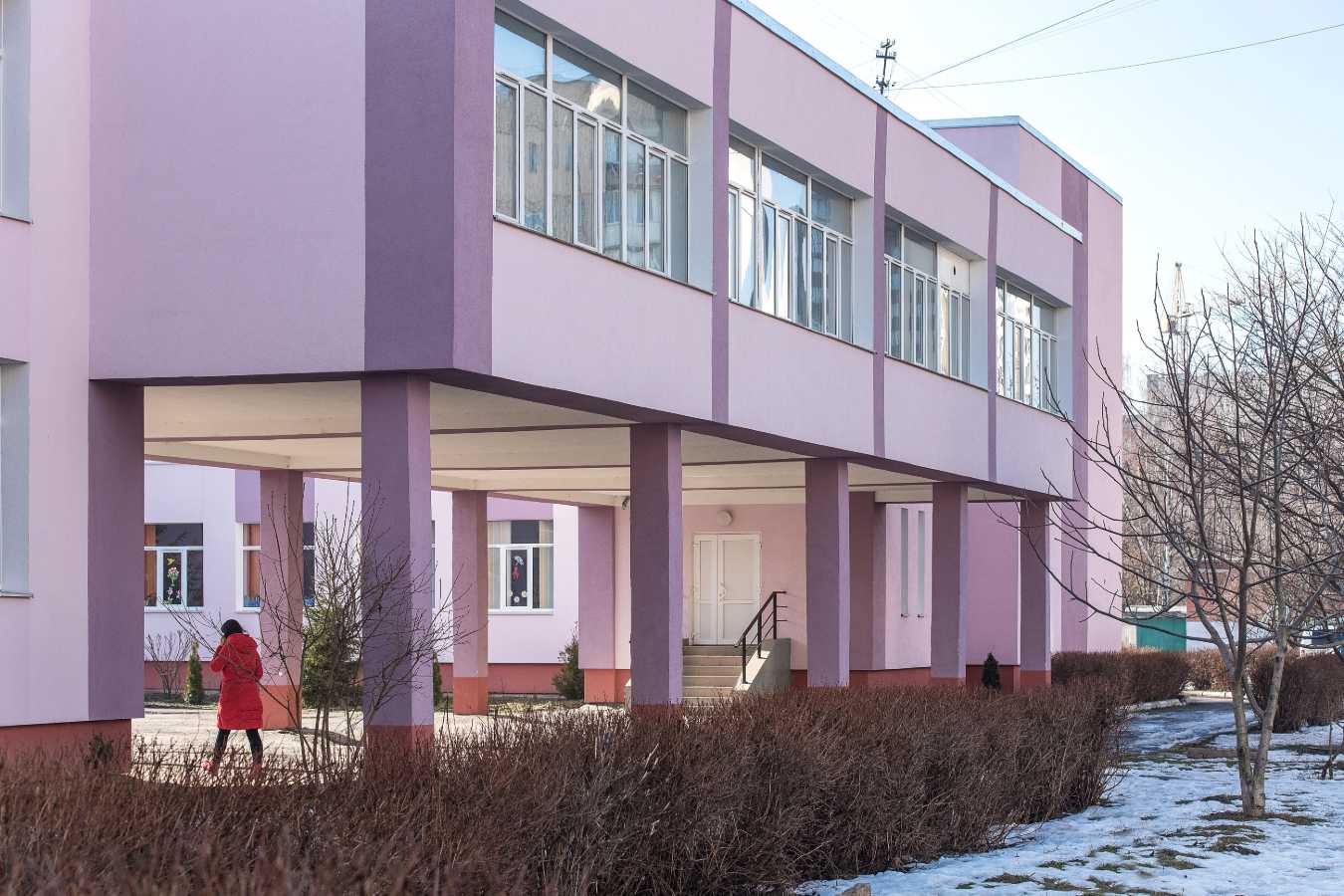 Стан після Капітальний ремонт приміщення ліцею №15, Хмельницький Капітальний ремонт будівлі ліцею №15, м.Хмельницький, 2018р.