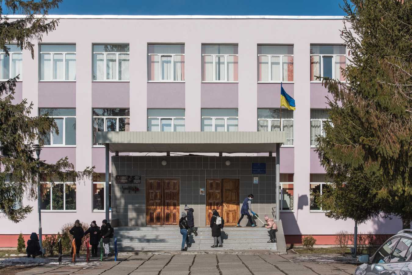 Стан після Капітальний ремонт приміщення ліцею №15, Хмельницький Капітальний ремонт будівлі ліцею №15, м.Хмельницький, 2018р.